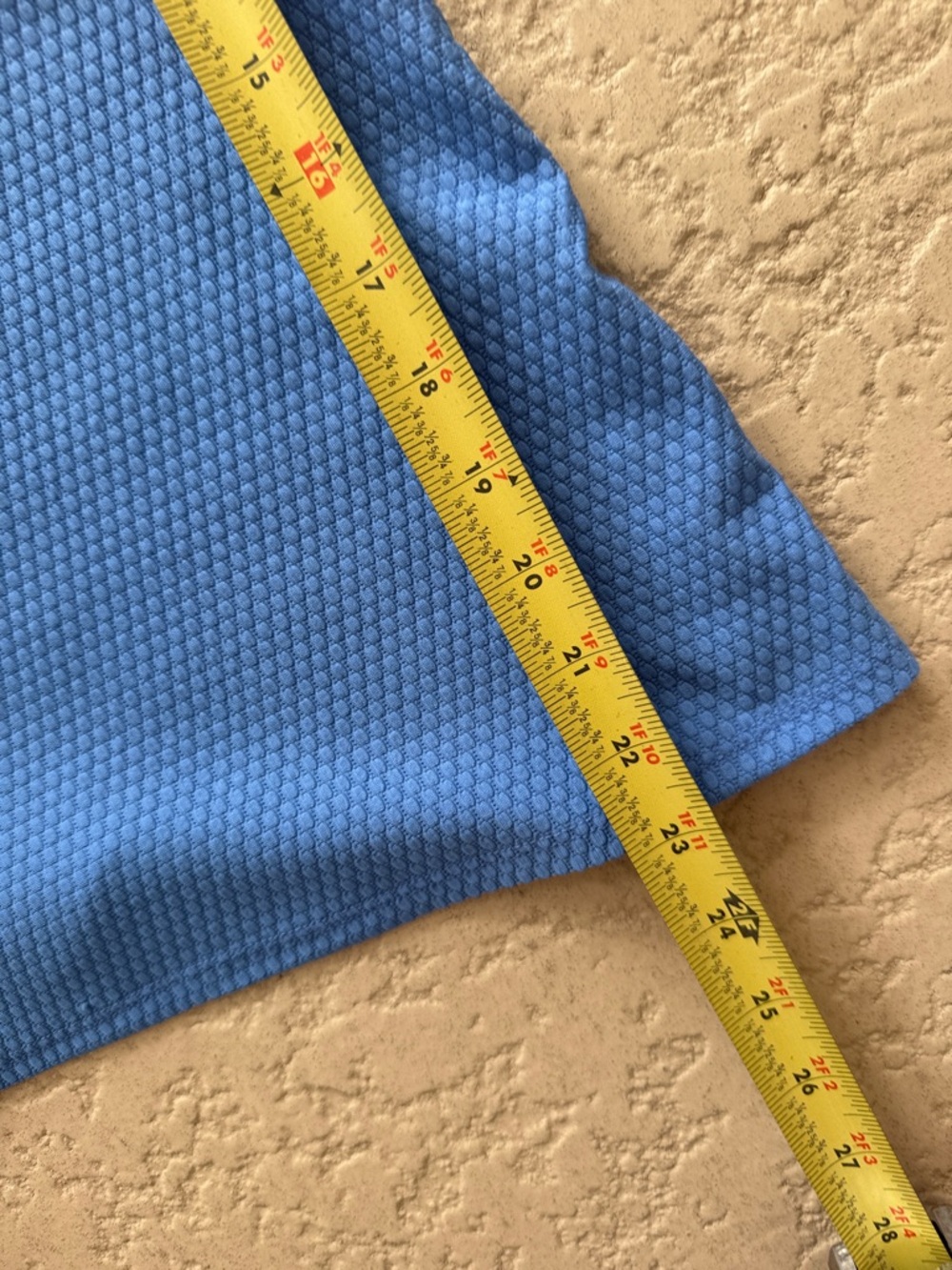 Lucky in Love Light Blue Textured Tennis Pickleball Racerback Tank - Picture 4 of 8